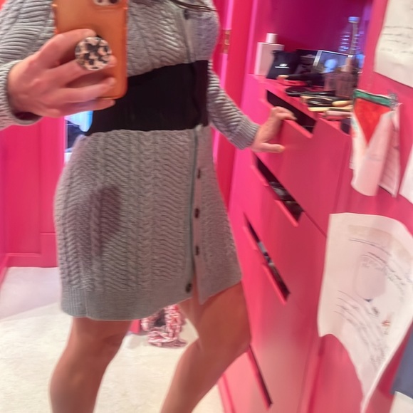 Alexander McQueen wool mini sweater dress size small like brand new - Picture 16 of 16